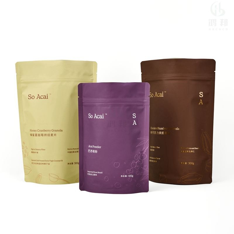 Stand Up Pouches For Food Packaging